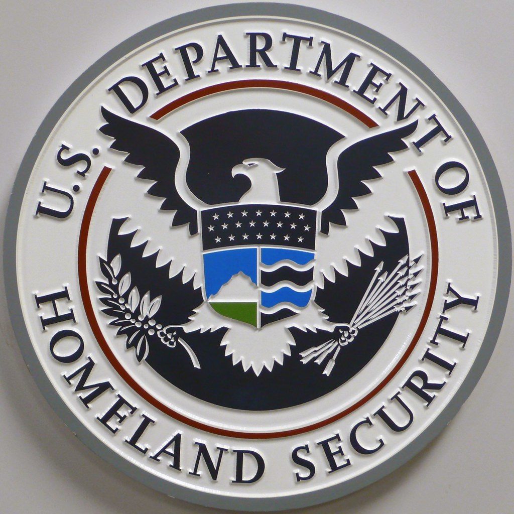 Department of Homeland Security Plaque